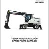 Hidromek Excavator HMK 140 W4 Spare Parts Catalog E120901 Izusu Engine EN TR