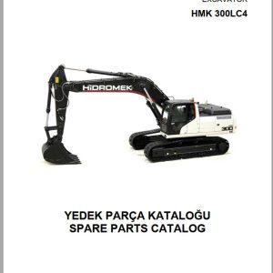 Hidromek Excavator HMK 300 LC4 Spare Parts Catalog D125901 Izusu Engine EN TR