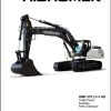 Hidromek Excavator HMK 370 LC 3 HD Spare Parts Catalog 9137001 Izusu Engine EN TR