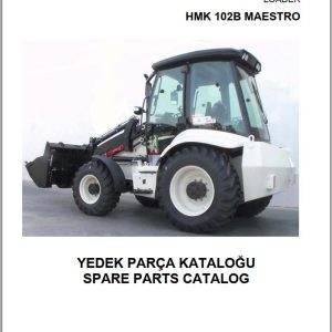 Hidromek Loader HMK 102B MAESTRO Spare Parts Catalog A70001 HUSCO EN TR