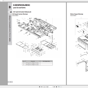 Hidromek Machinery Updated 2022 PDF Service Manual DVD 6