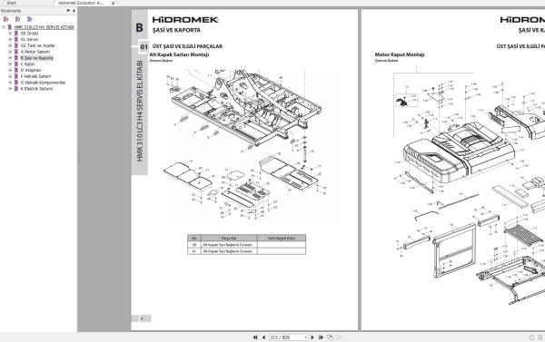 Hidromek Machinery Updated 2022 PDF Service Manual DVD 6