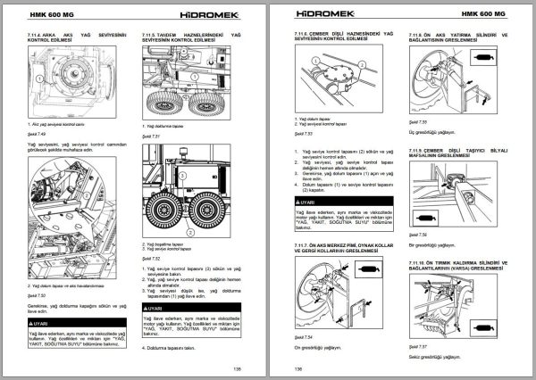 Hidromek Motor Grader HMK600MG Operation and Maintenance Manual TR 1