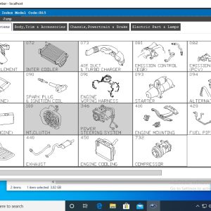 Isuzu Hino Mitsubishi Nissan Subaru Toyota EPC Japan Spare Parts Catalog DVD Combo 3