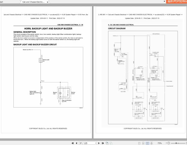 Isuzu Truck F Series Workshop Service Manual PDF 3