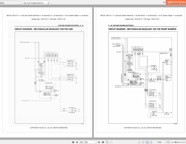Isuzu Truck FG Series F Workshop Service Manual PDF 3