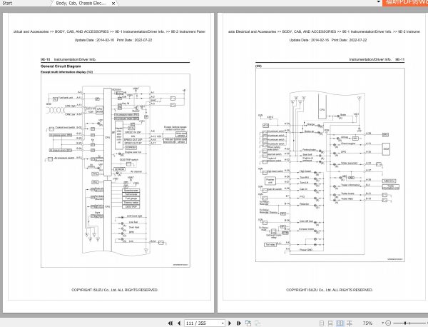 Isuzu Truck FX GX Series Workshop Service Manual EN PDF 3