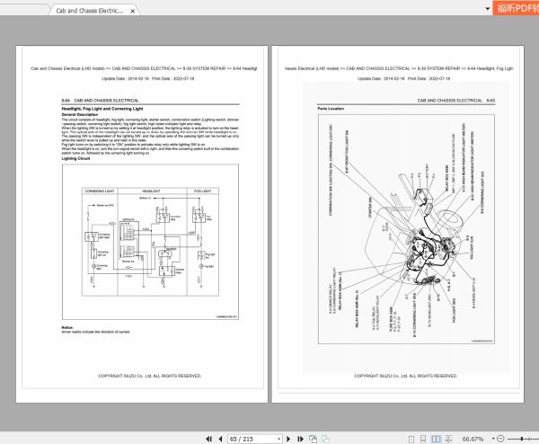 Isuzu Truck Q Series Workshop Service Manual PDF 3