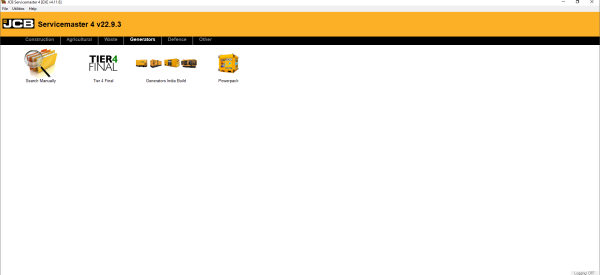 JCB ServiceMaster 4 v22.9.3 10.2022 Diagnosis Software DVD 5