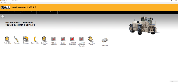 JCB ServiceMaster 4 v22.9.3 10.2022 Diagnosis Software DVD 6
