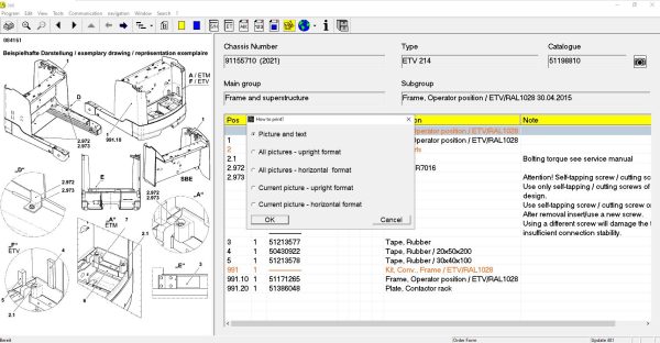 JUNGHEINRICH JETI ForkLift ET v4.36 Updated 481 10.2022 Spare Parts Catalog Full Instruction DVD 5