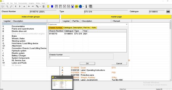 JUNGHEINRICH JETI ForkLift ET v4.37 Updated 480 10.2022 Spare Parts Catalog 4