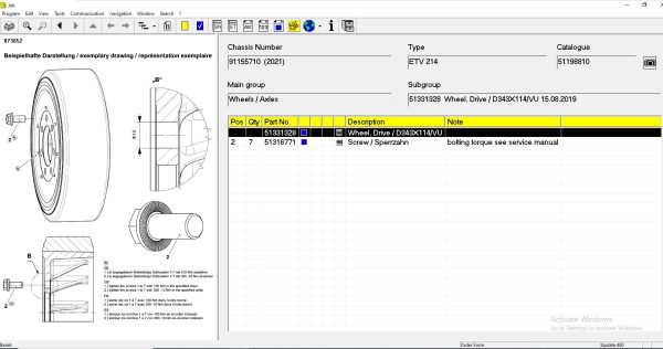 JUNGHEINRICH JETI ForkLift ET v4.37 Updated 480 10.2022 Spare Parts Catalog 5