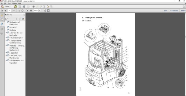 JUNGHEINRICH JETI ForkLift SH v4.36 DE Updated DE01 DE13 10.2022 Service Information 5