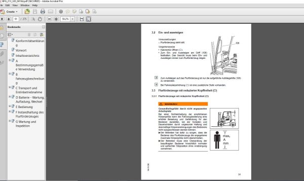 JUNGHEINRICH JETI ForkLift SH v4.36 EN Updated EN01 EN13 10.2022 Service Information 7