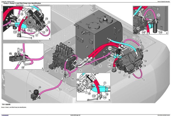 John Deere Excavator E240 E240LC E260LC T3S3A Diagnostic Operation and Test Manual Diagrams PDF 2
