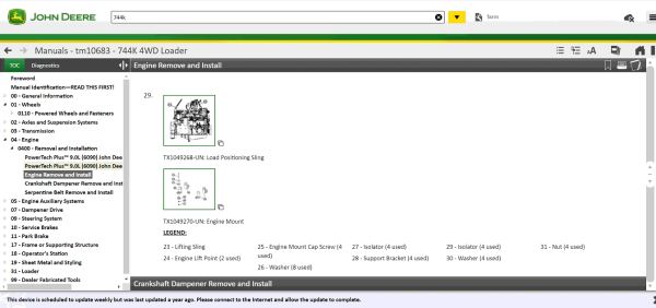John Deere Service Advisor 5.3 Offline 2022 11.2021 CF Construction AG Agricultural Forestry Equipment 7