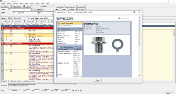 LaserCat USA EPC 09.2022 USA ELECTRONIC PARTS CATALOG DVD 4