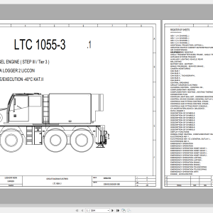 Liebherr Crane Ltc 1055 3.1 Service Manual Liccon Electrical Schematic Dvd 3