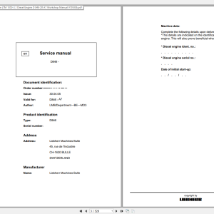Liebherr Crane LTM 1050 3.1 Operating Manual LICCON Workshop Repair Manual 2 1