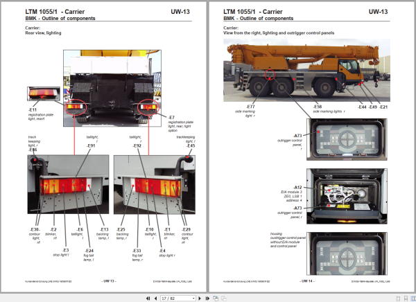 Liebherr Crane LTM 1055 1 Training Information 2