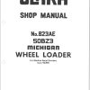 TCM Wheel Loader 50BZ3 Shop Manual 823AE 1