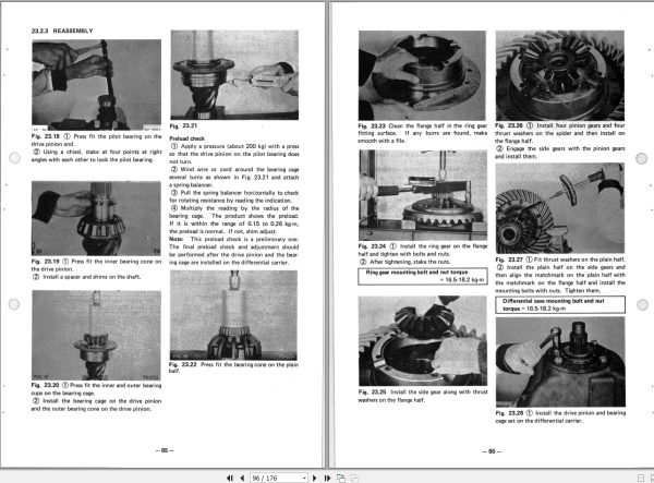 TCM Wheel Loader 50BZ3 Shop Manual 823AE