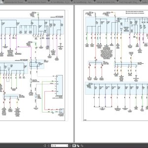 Toyota Highlander 2017 4WD V6 3.5L 2GR FXS Hybrid Electrical Wiring Diagrams 1