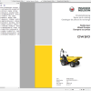 Wacker Neuson Wheel Dumper DW30 Operator Service Manual Spare Parts Catalog 2