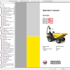 Wacker Neuson Wheel Dumper DW30 Operator Service Manual Spare Parts Catalog 3