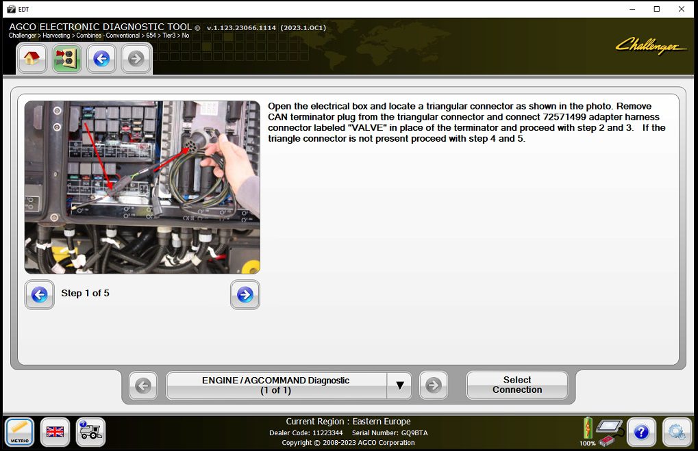 AGCO Diagnostic Tool EDT Electronic 03.2023 How To install
