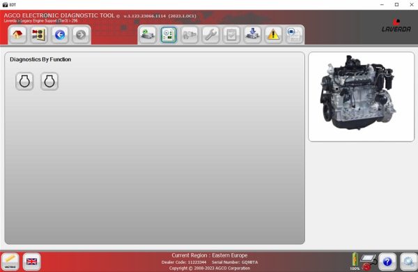 AGCO EDT Electronic Diagnostic Tool Updated 03.2023 Diagnostic Software 8