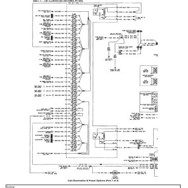 Autocar Truck WX-WXLL ISM Wiring Diagram