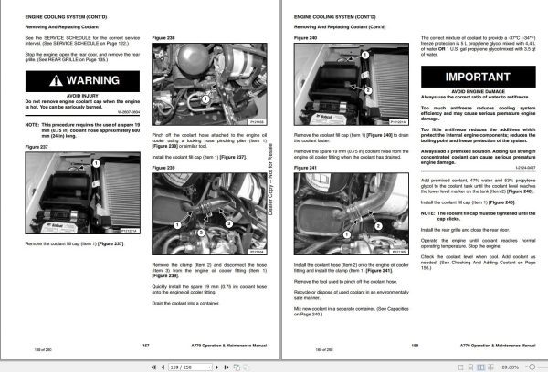 Bobcat All Wheel Steer Loader A770 Operation and Maintenance Manual 2020 1