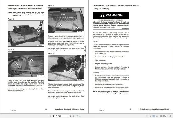 Bobcat Angle Broom 48 Operation and Maintenance Manual 6901268 07.2020 1