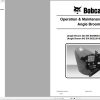 Bobcat Angle Broom 52 64 Operation and Maintenance Manual 7395757 12.2020