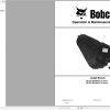 Bobcat Angle Broom 68 84 Operation and Maintenance Manual 7349525 01.2021