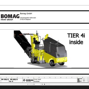 Bomag BM500 15 BM600 15 Tier 4i Wiring Diagram Function 230 2014 EN DE