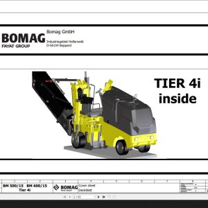 Bomag BM500 15 BM600 15 Tier4i Wiring Diagram Function 269 2014 EN DE