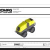 Bomag BMP8500 Circuit Diagram Drawing No72400219 2009 EN DE