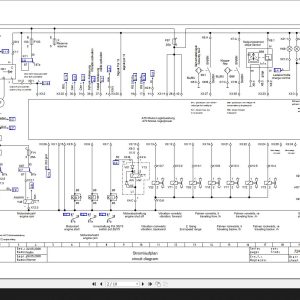 Bomag BMP851 Circuit Diagram Drawing No72400177 2006 EN DE 1