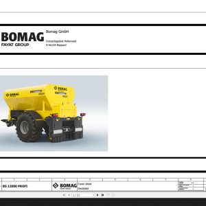 Bomag BS12000 PROFI Wiring Diagram Function 467 2017 EN DE