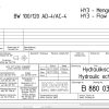 Bomag BW100 120 AD AC 4 Hydraulic Schematic Drawing No 88003065 2004 EN DE 1