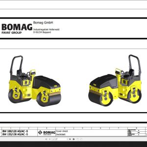 Bomag BW100 120 AD AC 5 BW135 138 AD AC 5 Wiring Diagram Function 214 2013 EN DE