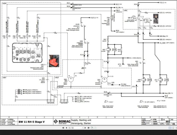 Bomag BW11RH 5 Stage V Wiring Diagram Function 602 2018 EN DE 1