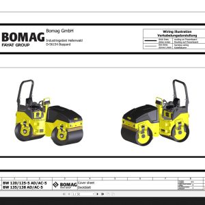 Bomag BW120 125 5 BW135 138 AD AC 5 Schematic Function 368 2016 EN DE 1