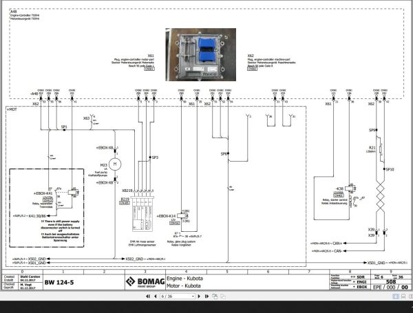 Bomag BW124 5 Wiring Diagram Function 508 2017 EN DE 1 1