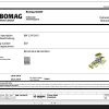 Bomag BW124DH 5 BW124PDH 5 Hydraulic Schematic Function 607 2019 EN DE