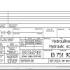 Bomag BW131AD 5 Hydraulic Schematic Drawing No 75190107 2015 EN DE
