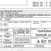 Bomag BW141AD 5 BW151AD 5 Hydraulic Schematic Drawing No 92111363 04 2012 EN DE